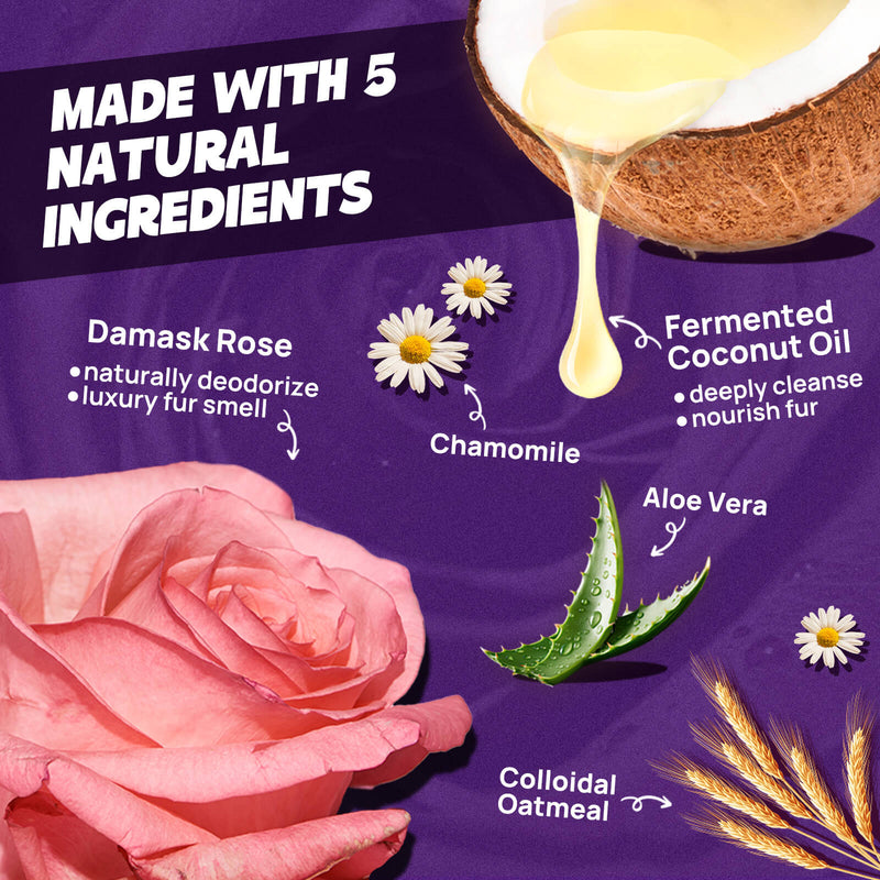 HICC Pet® Plant-Based Pet Wipes For Cats, Bundle of 4