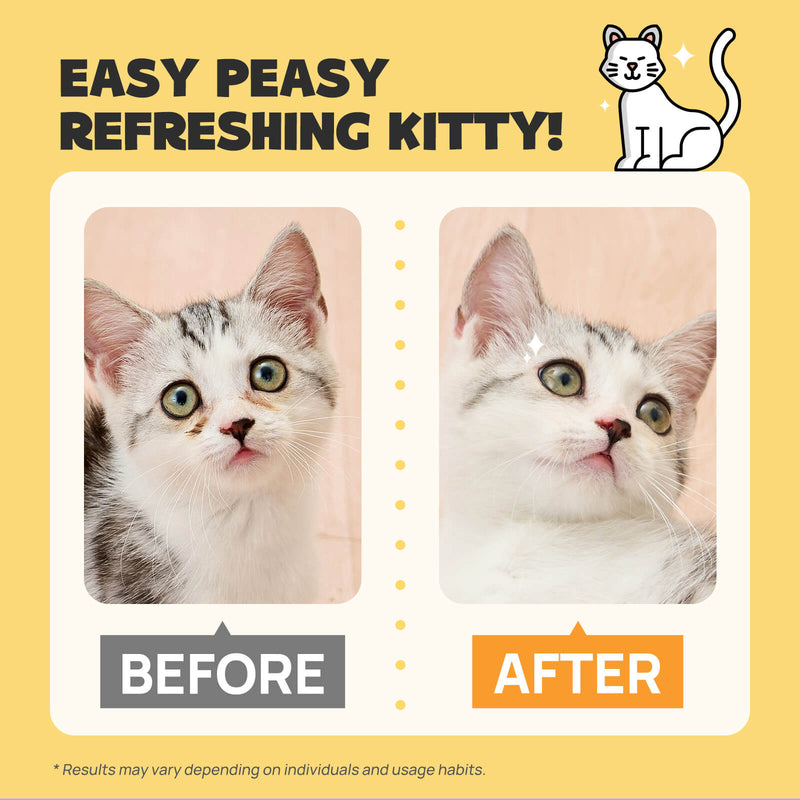 HICC Pet® Hypoallergenic Pet Eye Wipes For Cats