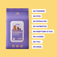 HICC Pet® Deodorizing Pet Glove Wipes For Dogs