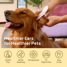 HICC Pet® Pet Ear Relief Finger Wipes For Dogs, Bundle of 2