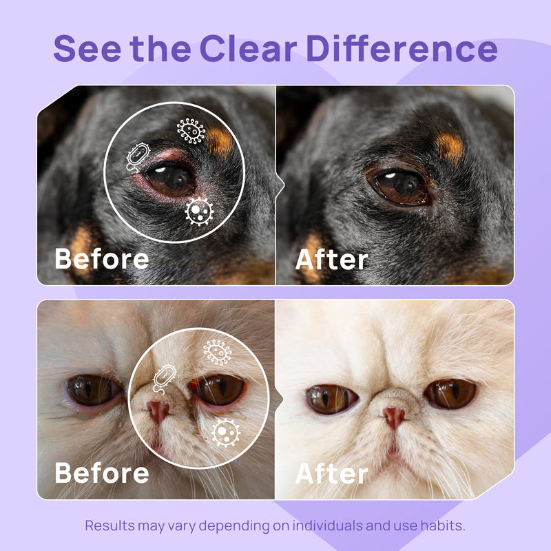 HICC Pet® Gentle Antimicrobial Pet Eye Rinse For Cats