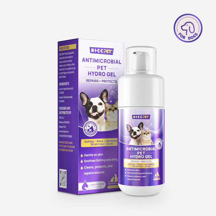 HICC Pet® Pet Wound & Skin Care Antimicrobial Hydro Gel For Dogs