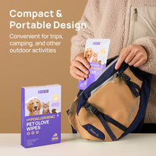 HICC Pet® Hypoallergenic Pet Glove Wipes For Cats