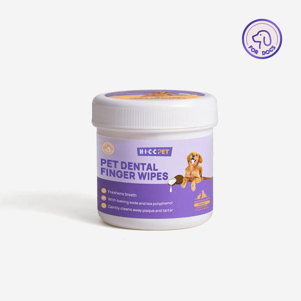 HICC Pet® Pet Dental Finger Wipes For Dogs