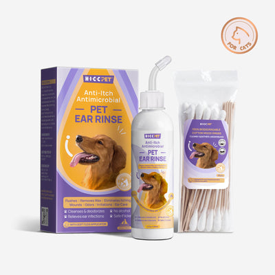 HICC Pet® Anti-itch & Antimicrobial Pet Ear Rinse For Cats