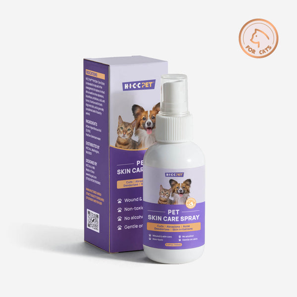 HICC Pet® Pet Skin Care Spray For Cats, 3.4 Fl Oz