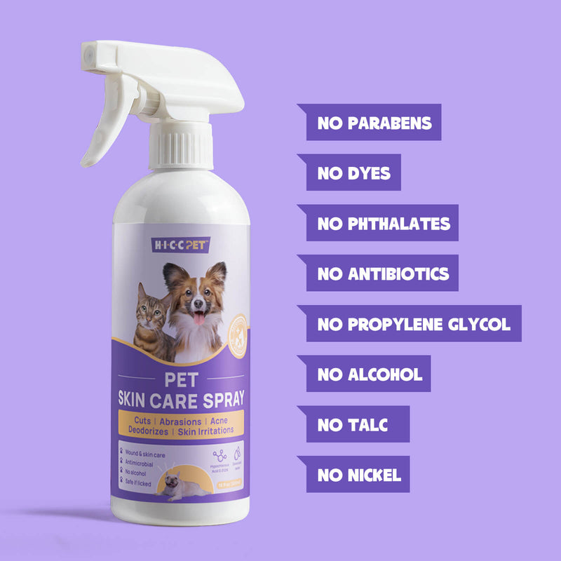 HICC Pet® Pet Skin Care Spray For Cats, 16 fl oz