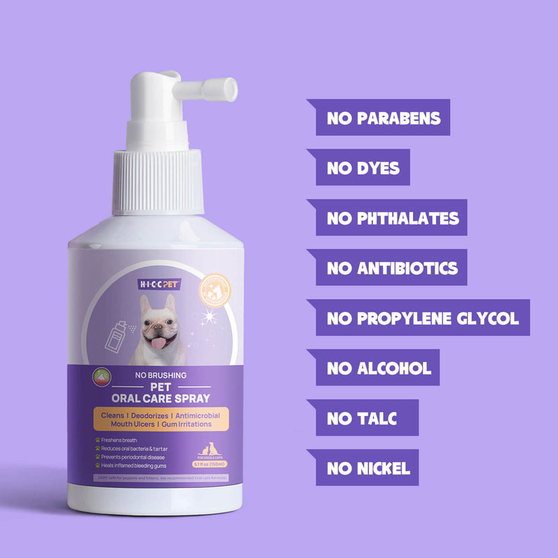 HICC Pet® Pet Oral Care Spray For Cats