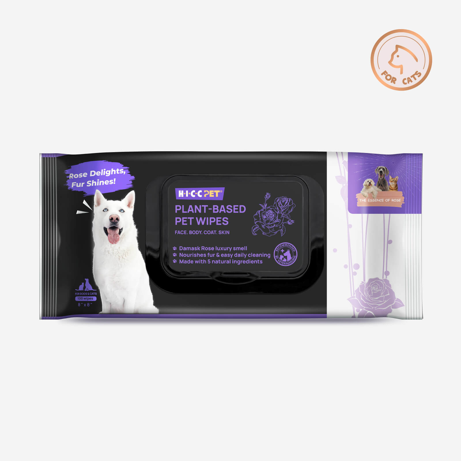Dog Wipes K9 Pro PET Hous Dog Glove Wipes, Dog Wipes For Paws And