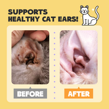 HICC Pet® Pet Ear Relief Finger Wipes For Cats