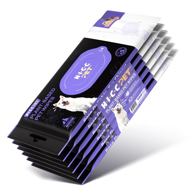 HICC Pet® Plant-Based Pet Wipes For Dogs