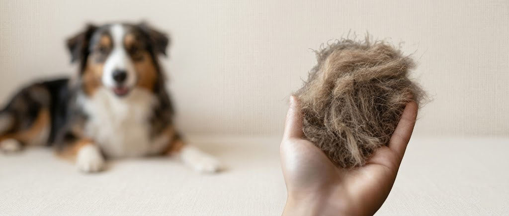 dog shedding
