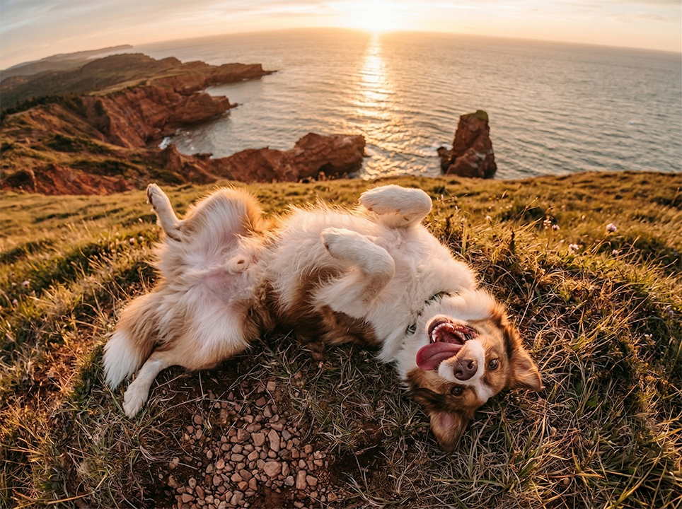 dog outdoors