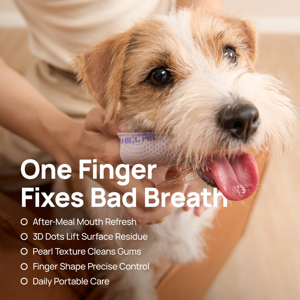 Dental PRO Series Finger Wipes for Dogs & Cats