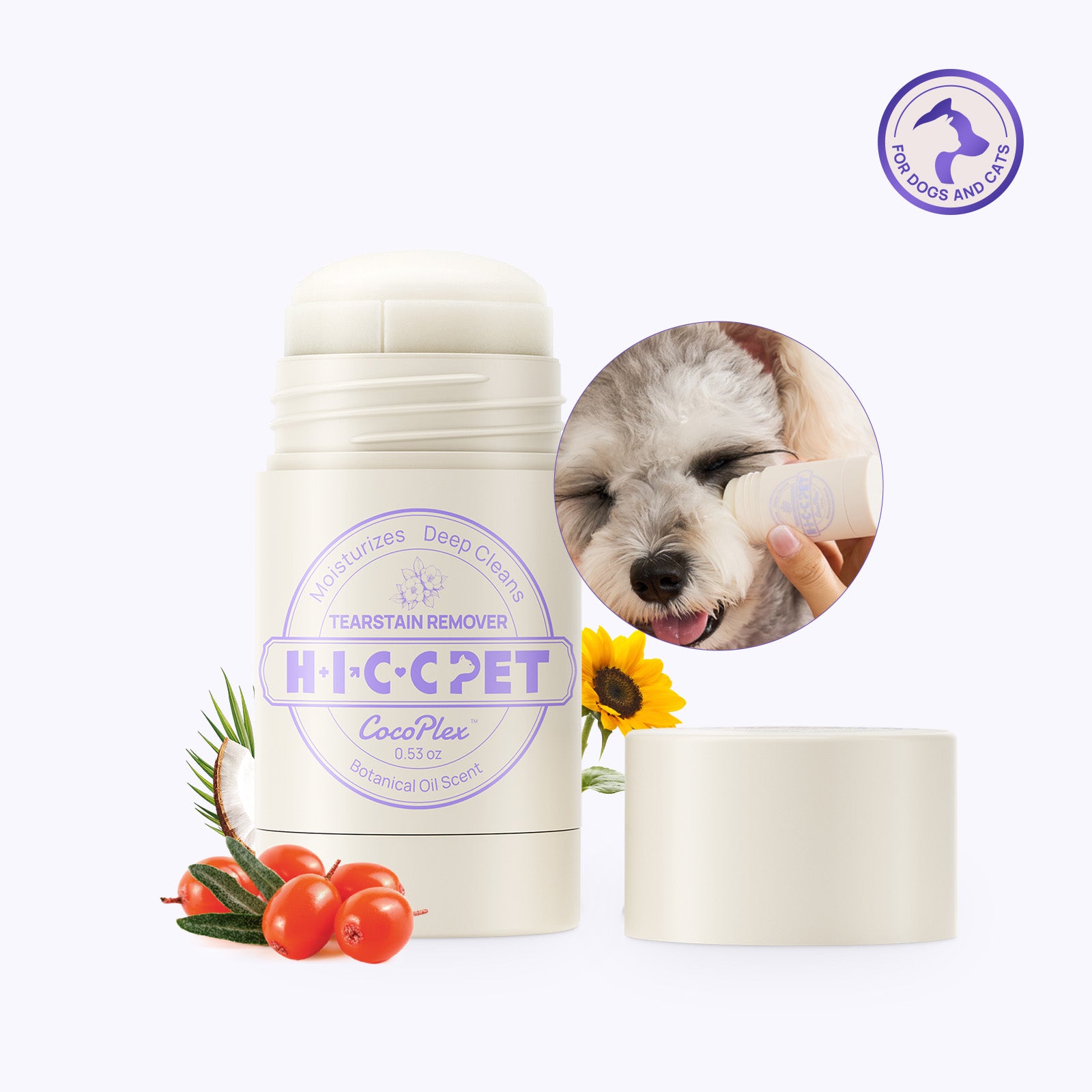 Tear Stain Eye Balm for Dogs & Cats