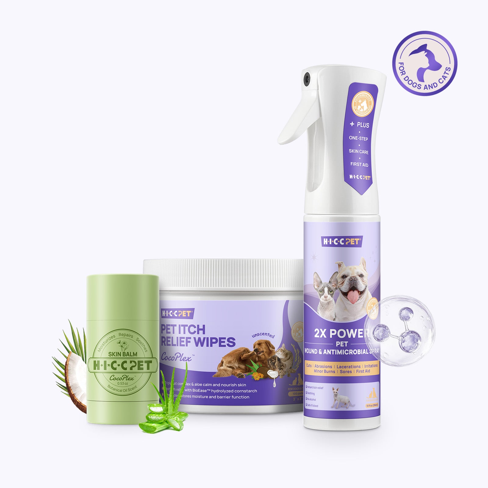 Dry Skin Rescue & Callus Protection Kit for Dogs & Cats