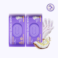 Grooming Glove Wipes PRO Series for Dogs & Cats