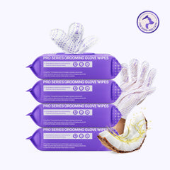Grooming Glove Wipes PRO Series for Dogs & Cats