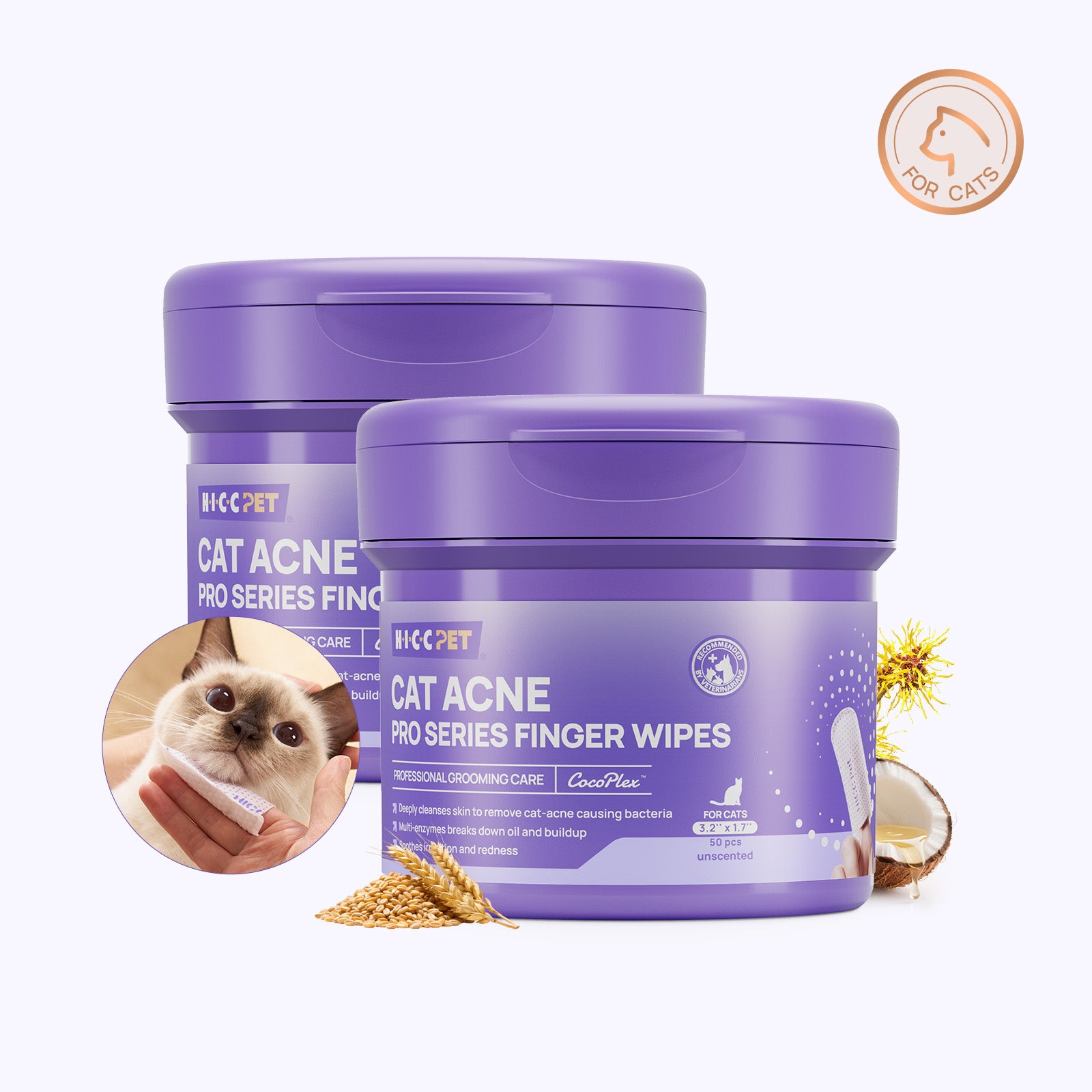 Cat Acne PRO Finger Wipes