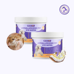 Hypoallergenic Pet Eye Wipes for Dogs & Cats