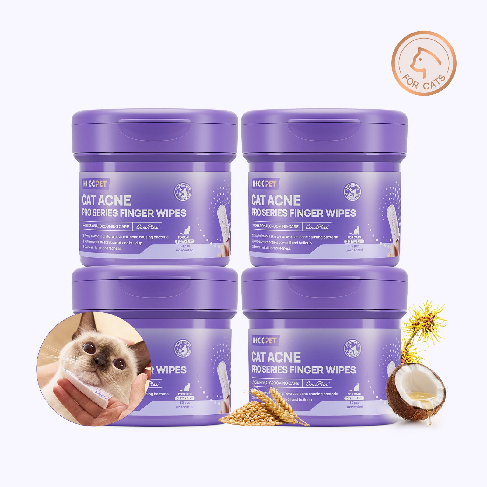 Cat Acne PRO Finger Wipes