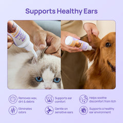 Pet Ear Cleansing Rinse for Dogs & Cats