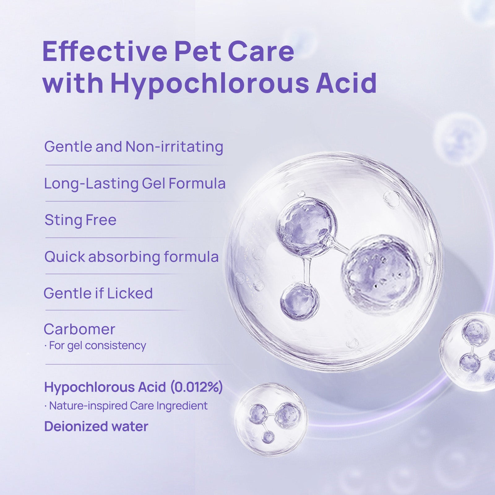 Gentle Skin Care Hydro Gel for Dogs & Cats
