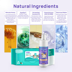 FreshTail Anal Gland Cleansing & Odor Control Kit