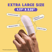 HICC Pet® Pet Dental Finger Wipes For Cats, Large Size