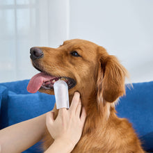 HICC Pet® Pet Dental Finger Wipes For Dogs, Large Size