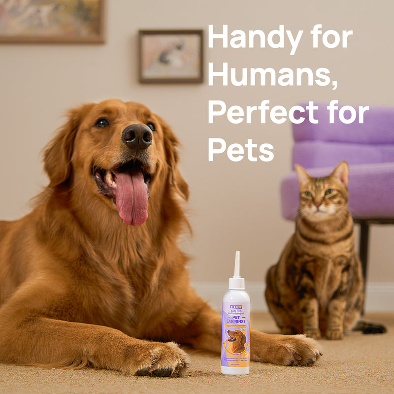 HICC Pet® Anti-itch & Antimicrobial Pet Ear Rinse For Cats