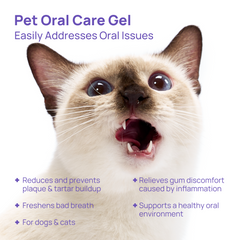 Oral Care Gel for Dogs & Cats