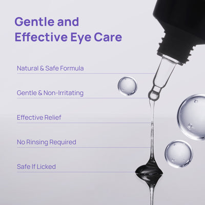 HICC Pet® Antimicrobial Pet Eye Relief Gel for Dogs & Cats