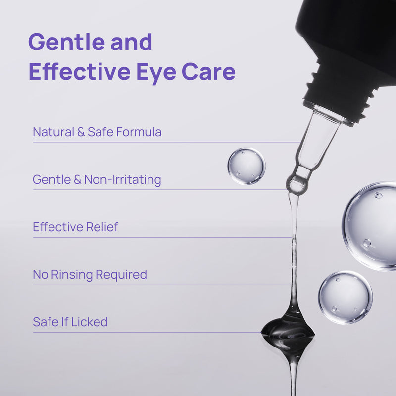 HICC Pet® Antimicrobial Pet Eye Relief Gel for Dogs & Cats