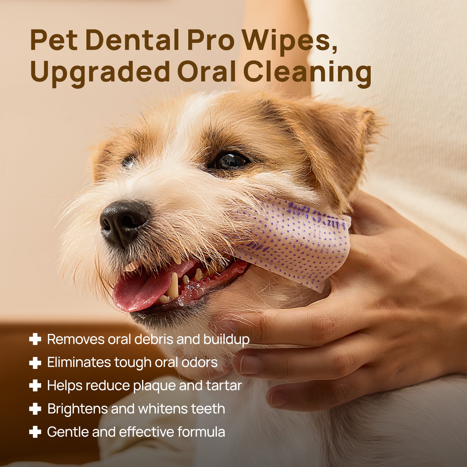 Dental PRO Series Finger Wipes for Dogs & Cats