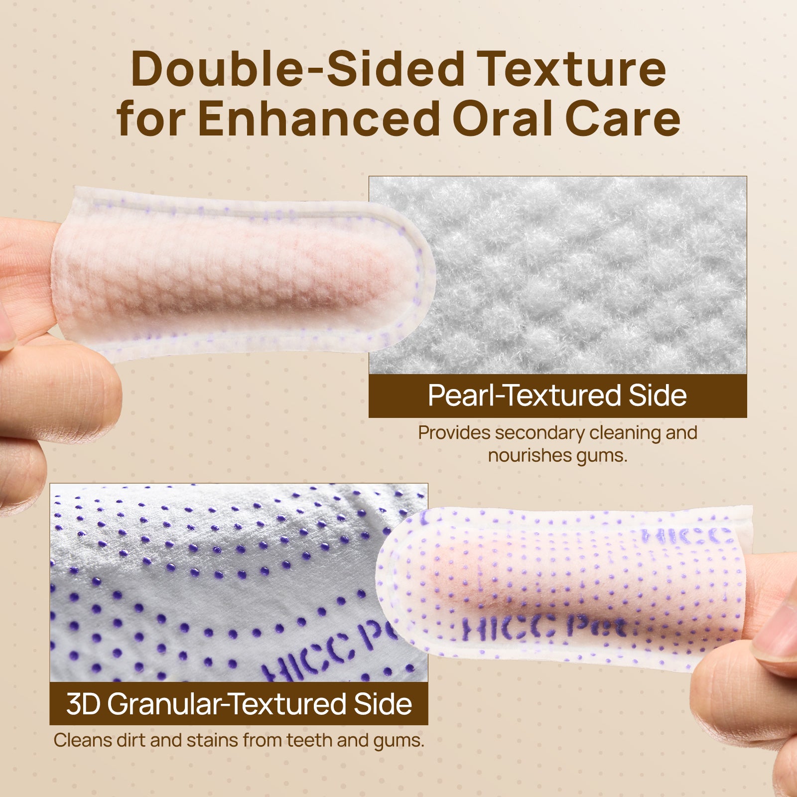Dental PRO Series Finger Wipes for Dogs & Cats