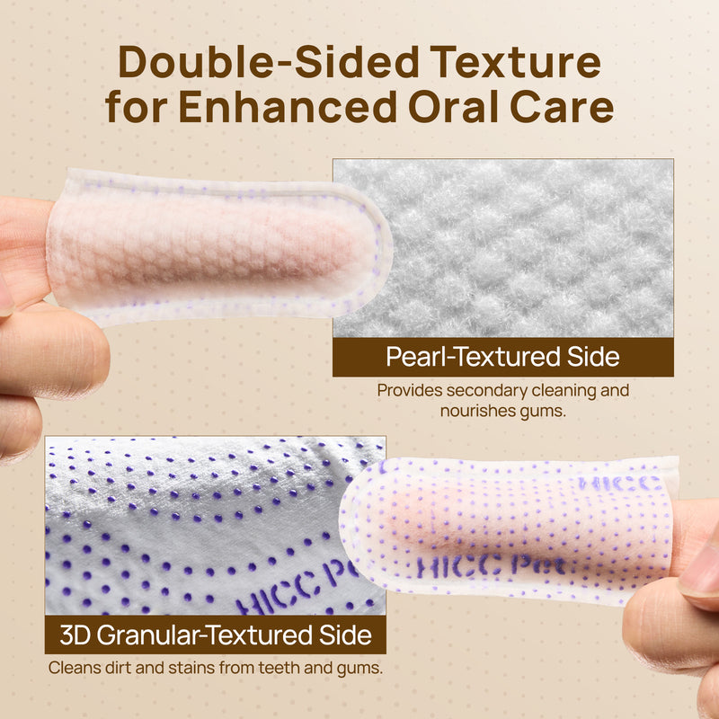 HICC Pet® Pet Dental PRO Series Finger Wipes for Dogs & Cats