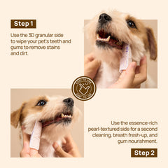Dental PRO Series Finger Wipes for Dogs & Cats