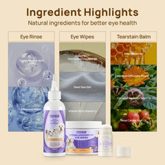 Eye Fresh & Tear Stain Care Kit for Dogs & Cats