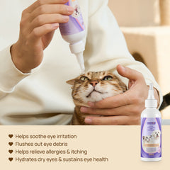 Eye Fresh & Tear Stain Care Kit for Dogs & Cats