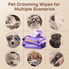 Grooming Glove Wipes PRO Series for Dogs & Cats