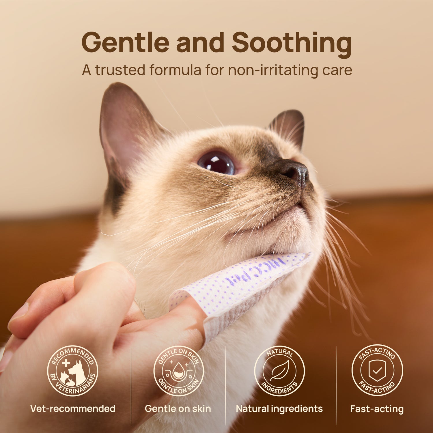 HICC Pet® Cat Acne PRO Series Finger Wipes