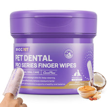 HICC Pet® Pet Dental PRO Series Finger Wipes for Dogs & Cats