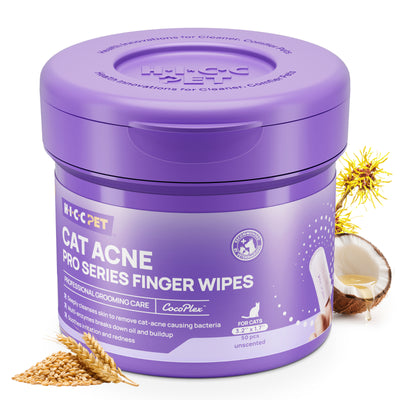 HICC Pet® Cat Acne PRO Series Finger Wipes