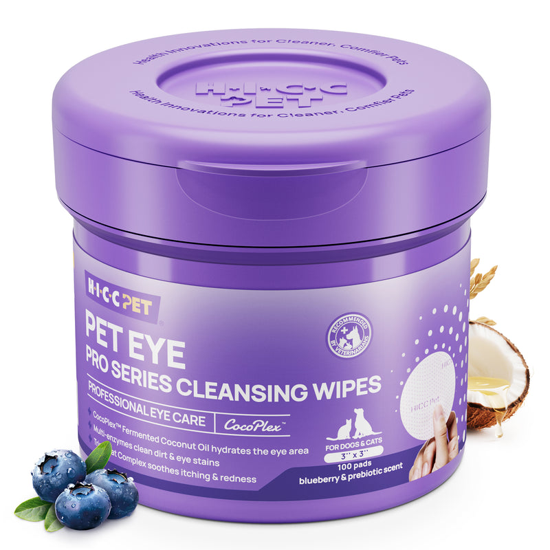 HICC Pet® Pet Eye PRO Series Cleansing Wipes for Dogs & Cats