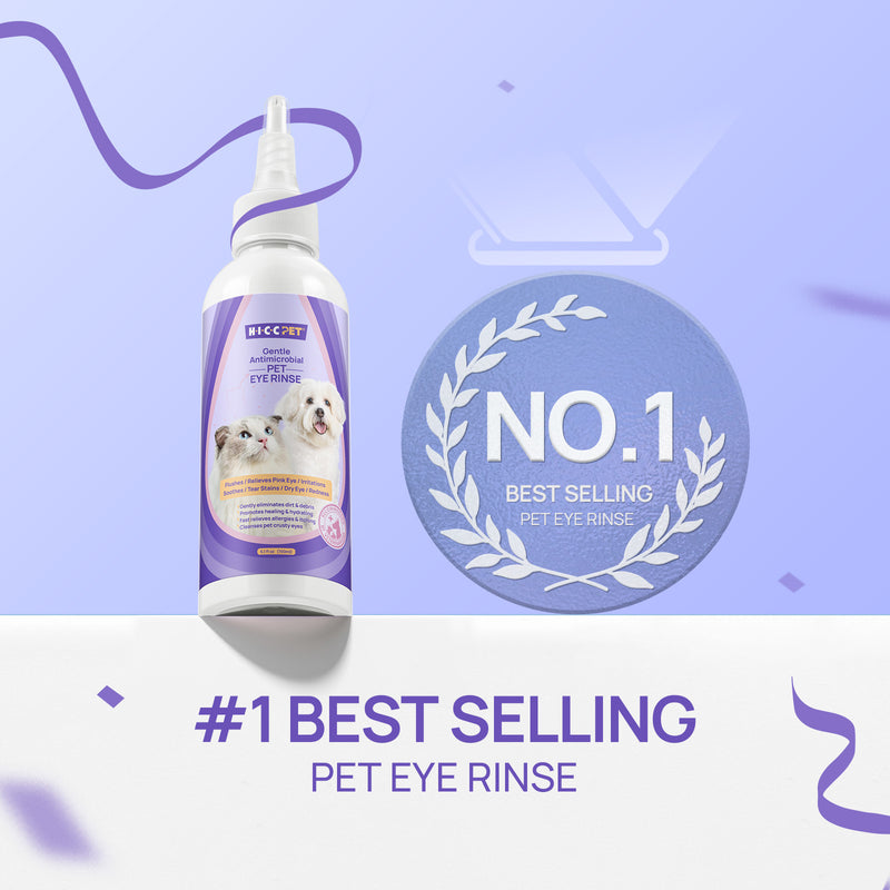 HICC Pet® Gentle Antimicrobial Pet Eye Rinse For Cats