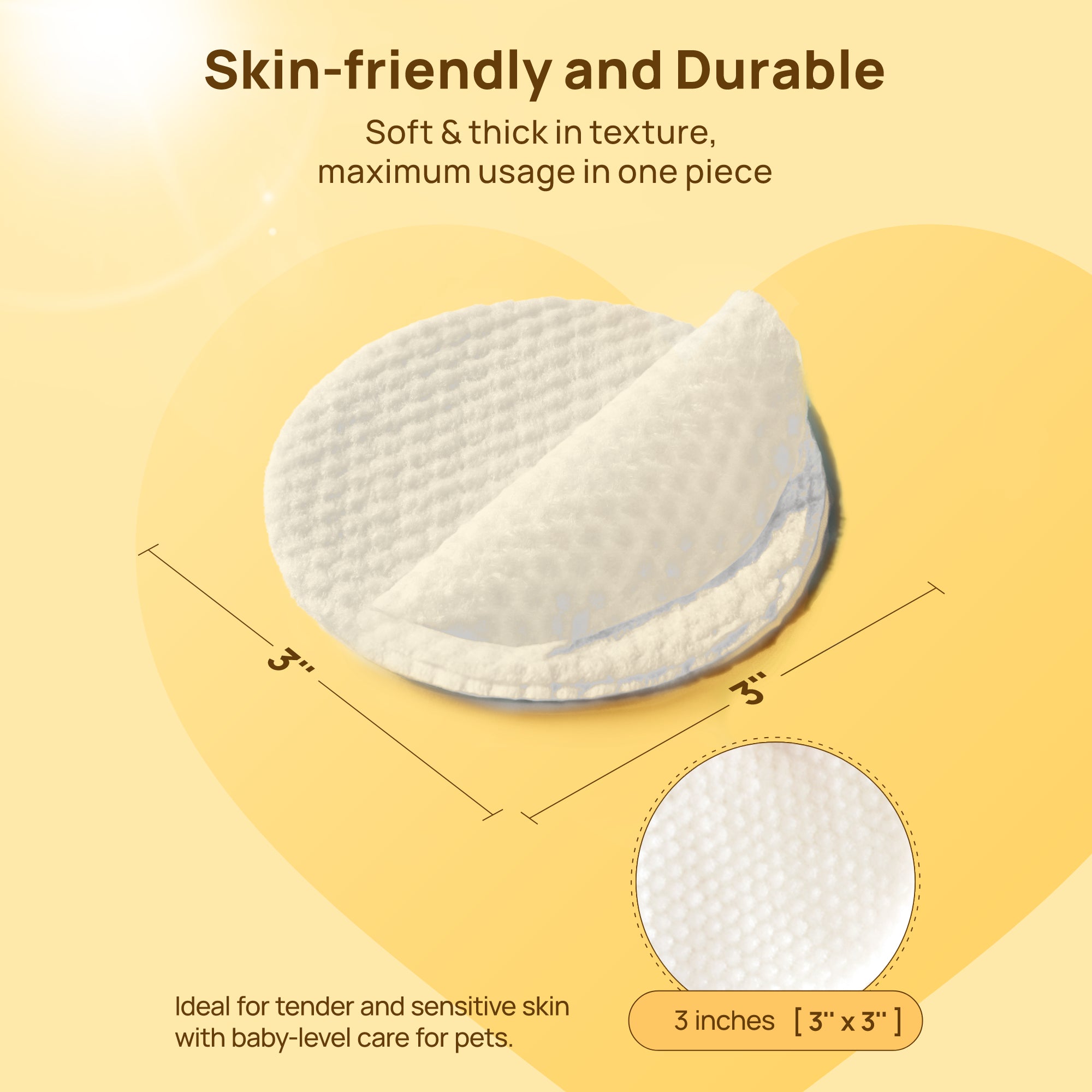 Hypoallergenic Pet Eye Wipes for Dogs & Cats