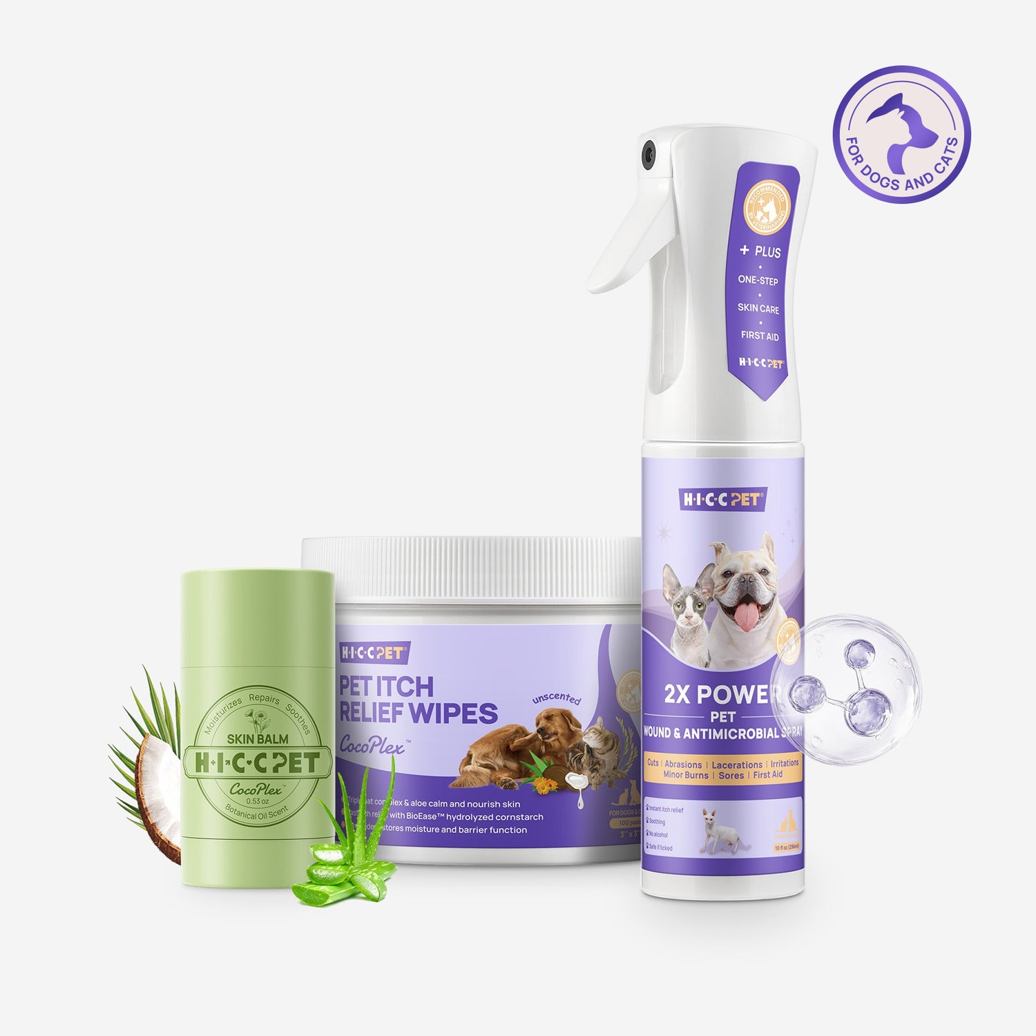 HICC Pet® Itch Relief Kit