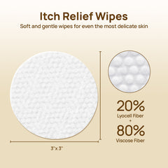 Itch Relief Skin Soothing Wipes for Dogs & Cats