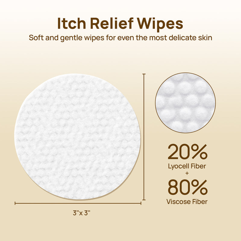 HICC Pet® Itch Relief Skin Soothing Wipes For Dogs